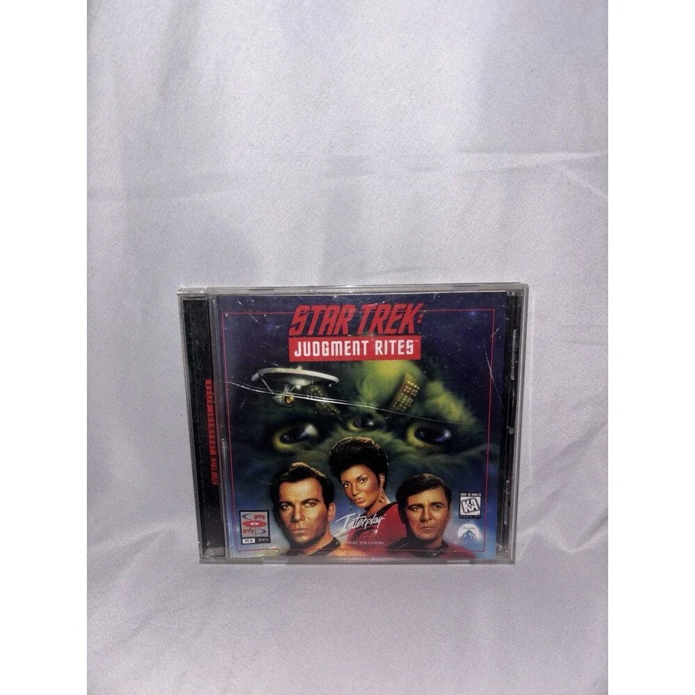 Star Trek, Star Wars, and Spider-man Computer Game Discs Lot of 4 Vintage